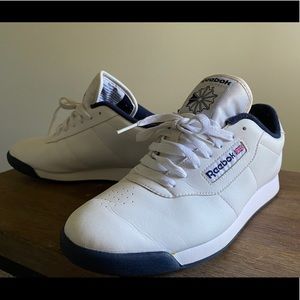 White Reebok shoes